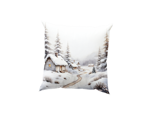 Cuscino Arredo Digitale Lurex Casette Innevate