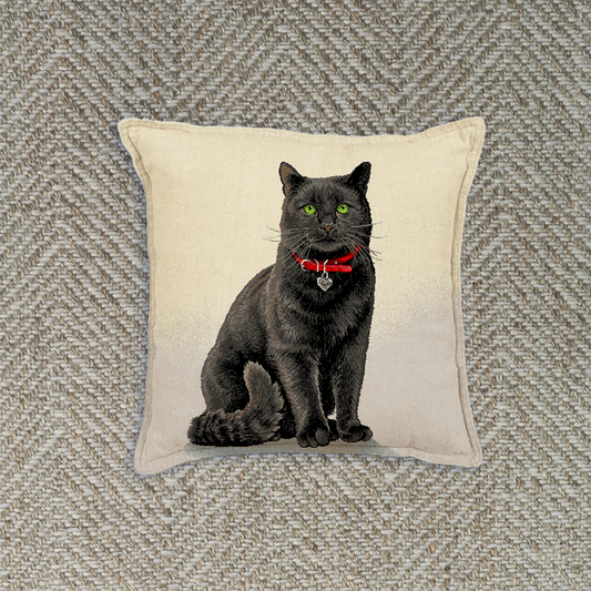 Cuscino Pet Gatto Nero