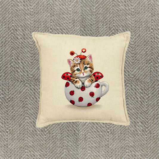Cuscino Puppies Tazza