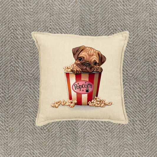 Cuscino Puppies Pop Corn