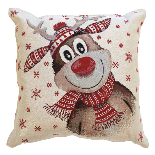 Cuscino Arredo Gatos Renna Simpatica